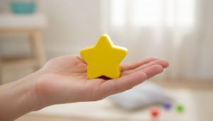 Macro shot of a baby