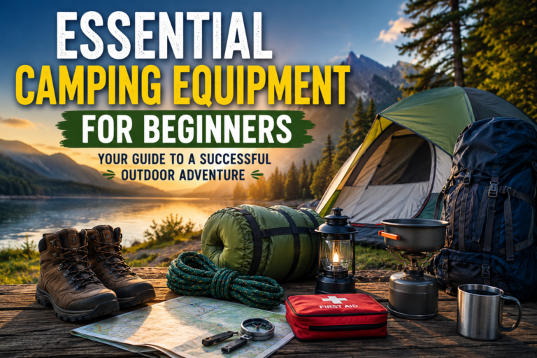 Essential Camping Equipment for Beginners: The Ultimate Guide to a Successful Outdoor Adventure