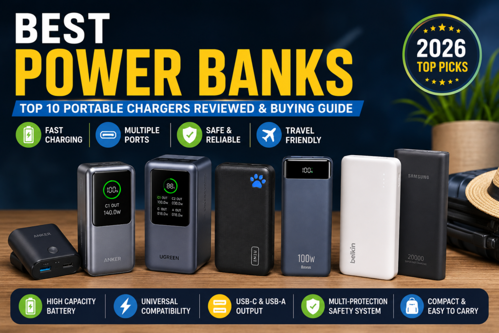 Top 5 Best Power banks