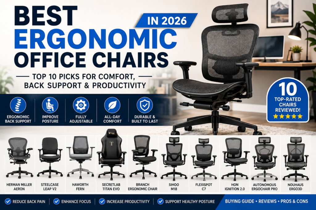 Best Ergonomic Office Chairs UK