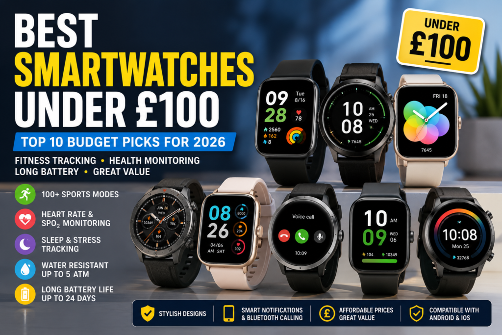 Best Smartwatches Under £100