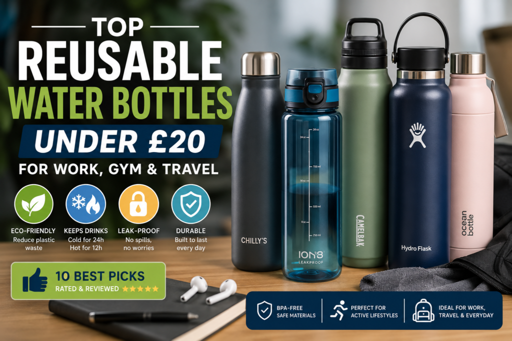 Top Reusable Water Bottles Under £20