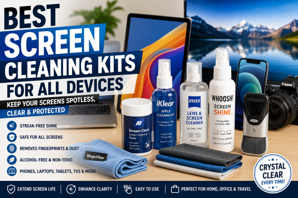 Best Screen Cleaning Kits for All Devices